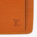 Louis Vuitton Pochette Sellier Dragonne Cognac Epi Clutch