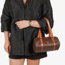 Celine Macadam Coated Canvas Boston Bag