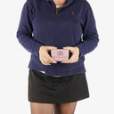 Chanel Quilted Pink Chanel 19 Small Flap Wallet
