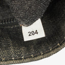 Prada Black Denim Logo Tote Bag
