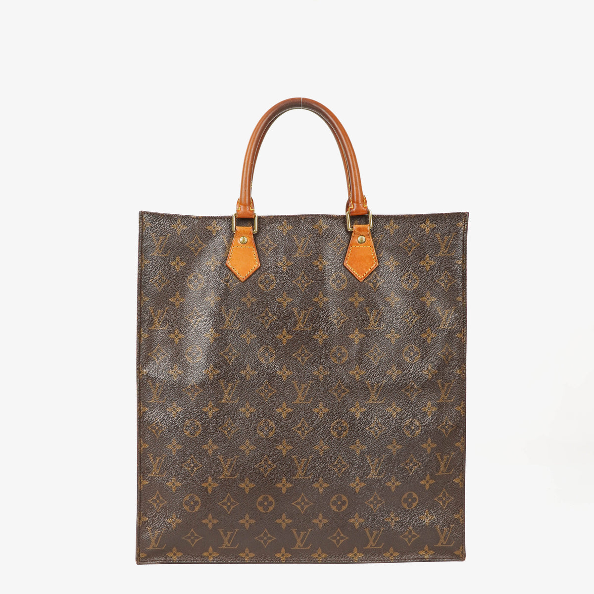Louis Vuitton Sac Plat Monogram Canvas Bag