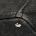 Prada Black Denim Logo Tote Bag