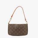 Louis Vuitton Pochette Accessoires Monogram Canvas Clutch Handbag