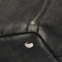 Prada Black Denim Logo Tote Bag