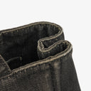 Prada Black Denim Logo Tote Bag