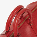Louis Vuitton Keepall 45 Red EPI Leather Travel Bag