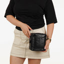 Chanel Black Leather Vanity Case