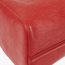 Louis Vuitton Keepall 45 Red EPI Leather Travel Bag