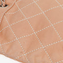 Chanel Surpique Leather Tote Bag