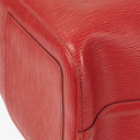 Louis Vuitton Keepall 45 Red EPI Leather Travel Bag