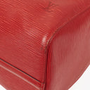 Louis Vuitton Keepall 45 Red EPI Leather Travel Bag