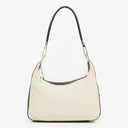 Gucci GG Bi-Colour Woven Shoulder Hobo Bag