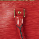 Louis Vuitton Keepall 45 Red EPI Leather Travel Bag