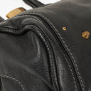 Chloe Paddington Black Calfskin Satchel Bag