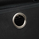 Hermes Herbag Canvas Vache Hunter Black 2 In 1 Bag