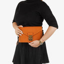 Louis Vuitton Pochette Sellier Dragonne Cognac Epi Clutch