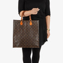 Louis Vuitton Sac Plat Monogram Canvas Bag