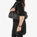 Chloe Paddington Black Calfskin Satchel Bag