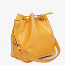 Louis Vuitton Petit Noe Yellow EPI Leather Shoulder Bag