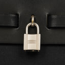 Hermes Herbag Canvas Vache Hunter Black 2 In 1 Bag