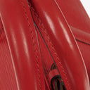 Louis Vuitton Keepall 45 Red EPI Leather Travel Bag