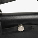 Hermes Herbag Canvas Vache Hunter Black 2 In 1 Bag