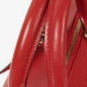 Louis Vuitton Keepall 45 Red EPI Leather Travel Bag
