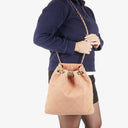 Chanel Surpique Leather Tote Bag