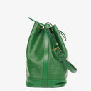 Louis Vuitton Noe Grande GM Sac à Épaule en Cuir Epi Vert