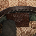 Gucci GG Beige/Brown Monogram Canvas Belt Bag