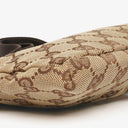 Gucci GG Beige/Brown Monogram Canvas Belt Bag
