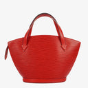 Louis Vuitton Saint Jacques PM Red EPI Castillan