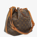 Louis Vuitton Petit Noe Monogram Canvas Shoulder Bag