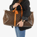 Louis Vuitton Keepall 55 Monogram Canvas Travel Bag