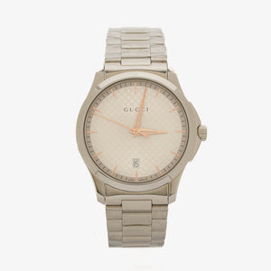 Gucci G-Timeless Diamante Stainless Steel 40mm Quartz Watch