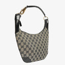 Gucci Handle Ring Black Hobo Bag