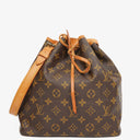 Louis Vuitton Petit Noe Monogram Canvas Shoulder Bag