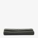 Chanel Classic Flap Black Quilted Long Wallet