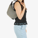 Gucci Handle Ring Black Hobo Bag
