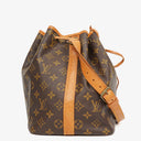 Louis Vuitton Petit Noe Monogram Canvas Shoulder Bag