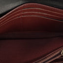 Chanel Classic Flap Black Quilted Long Wallet