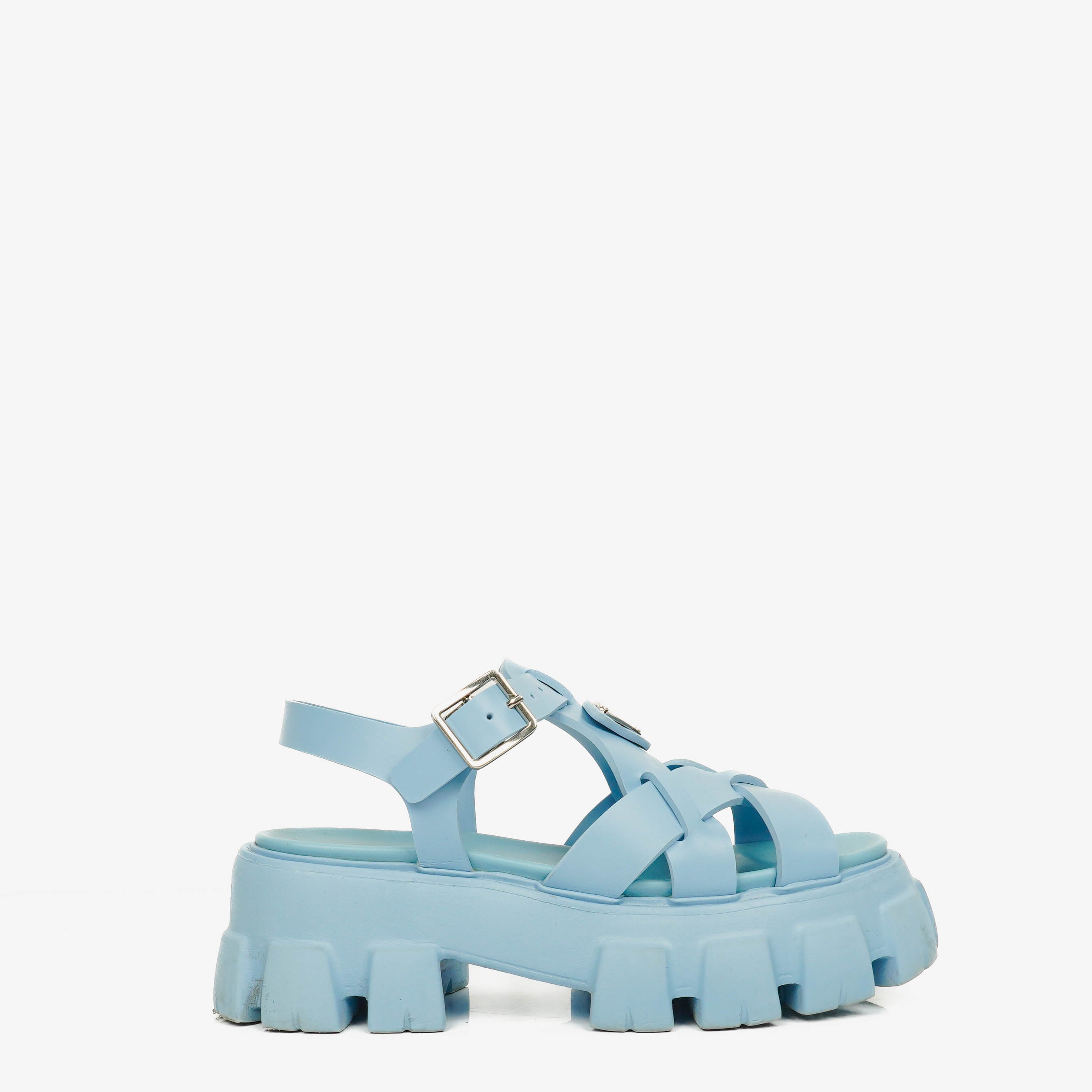 Sandales à plateforme Prada Monolith