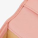 Chanel Caviar Leather Pink Coco Button Bifold Long Wallet