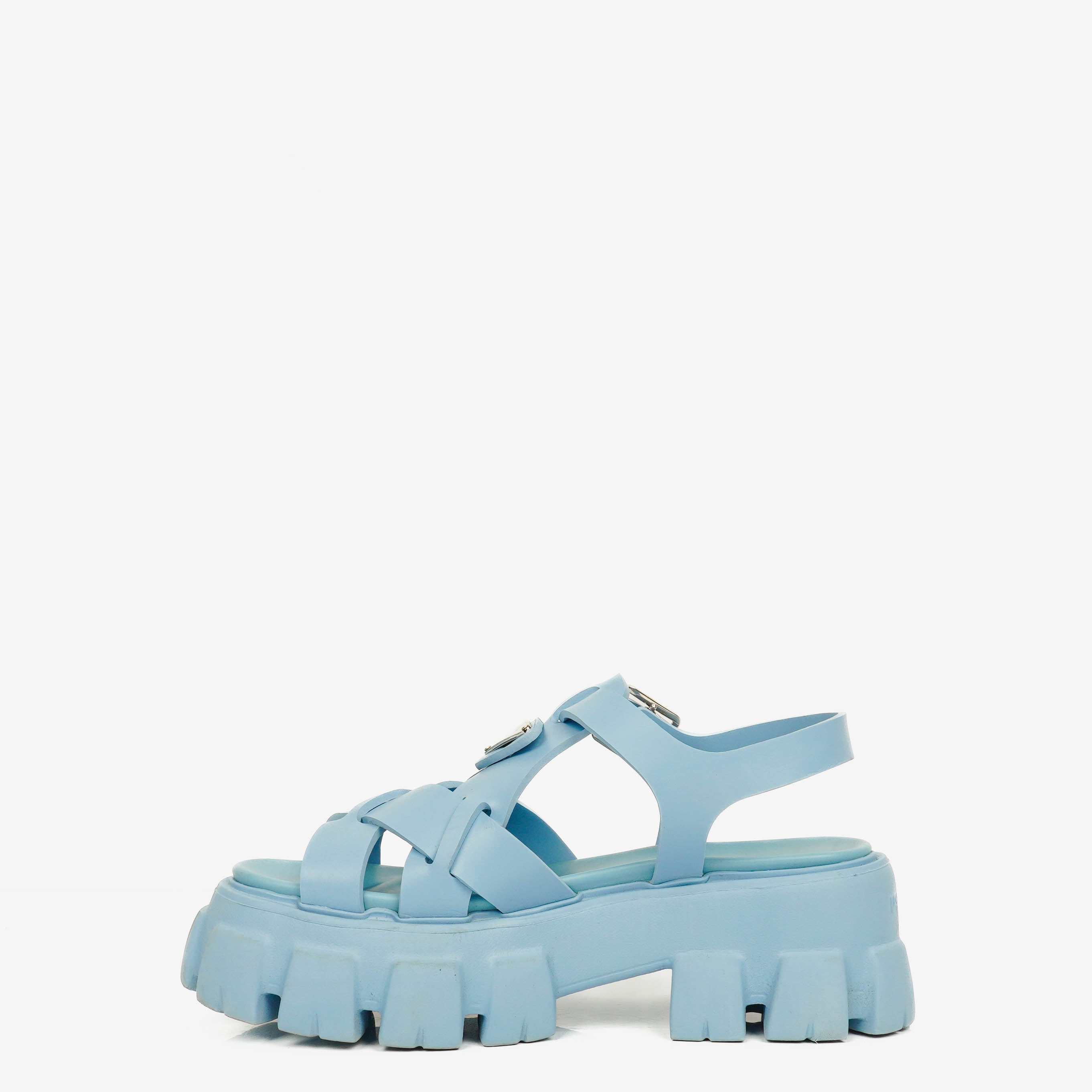 Sandales à plateforme Prada Monolith
