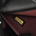 Chanel Classic Flap Black Quilted Long Wallet