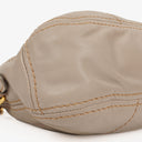 Prada Argilla Soft Calfskin Stitched Shoulder Bag