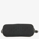Gucci Baguette Pochette Boat Black GG Monogram Bag