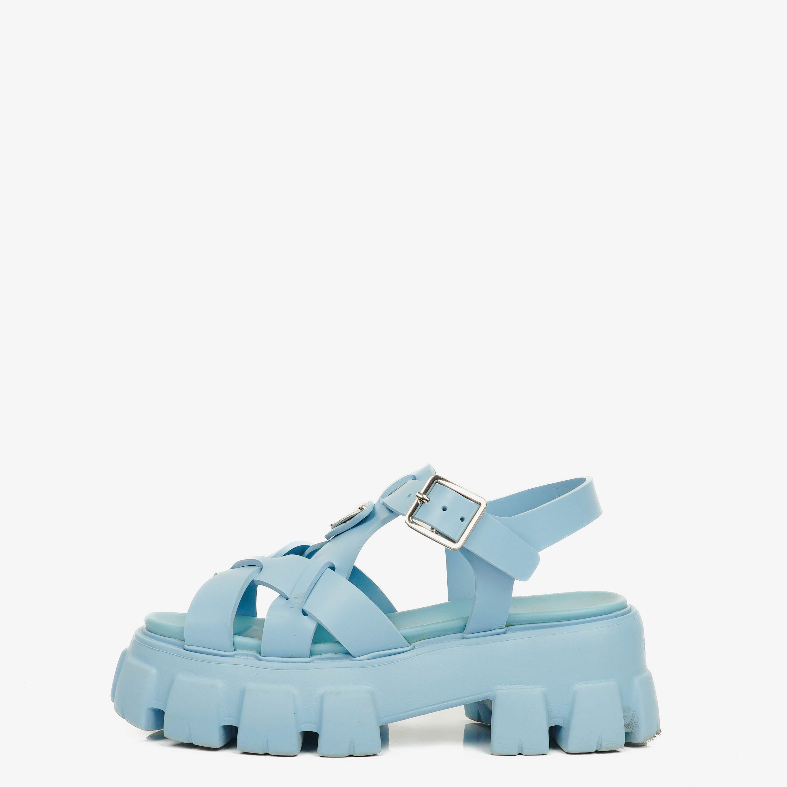 Sandales à plateforme Prada Monolith