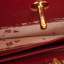 Chanel Red Lambskin Quilted Small 31 Vintage Shopping Tote Bag
