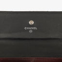 Chanel Classic Flap Black Quilted Long Wallet